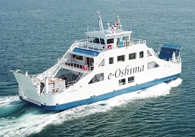Oshima Shipbuilding e-Oshima electric maritime vessel